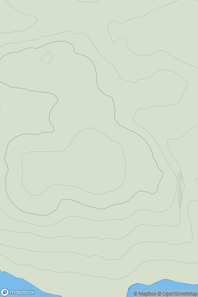 Thumbnail image for Fleet Hill [South Central England] showing contour plot for surrounding peak